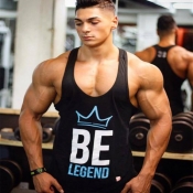 Mens Gym Tank Tops and Singlets